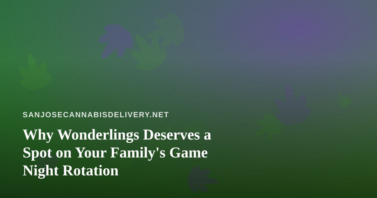 Why Wonderlings Deserves a Spot on Your Family’s Game Night Rotation